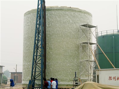 FRP reyaksyon tank likidasyon ekipman